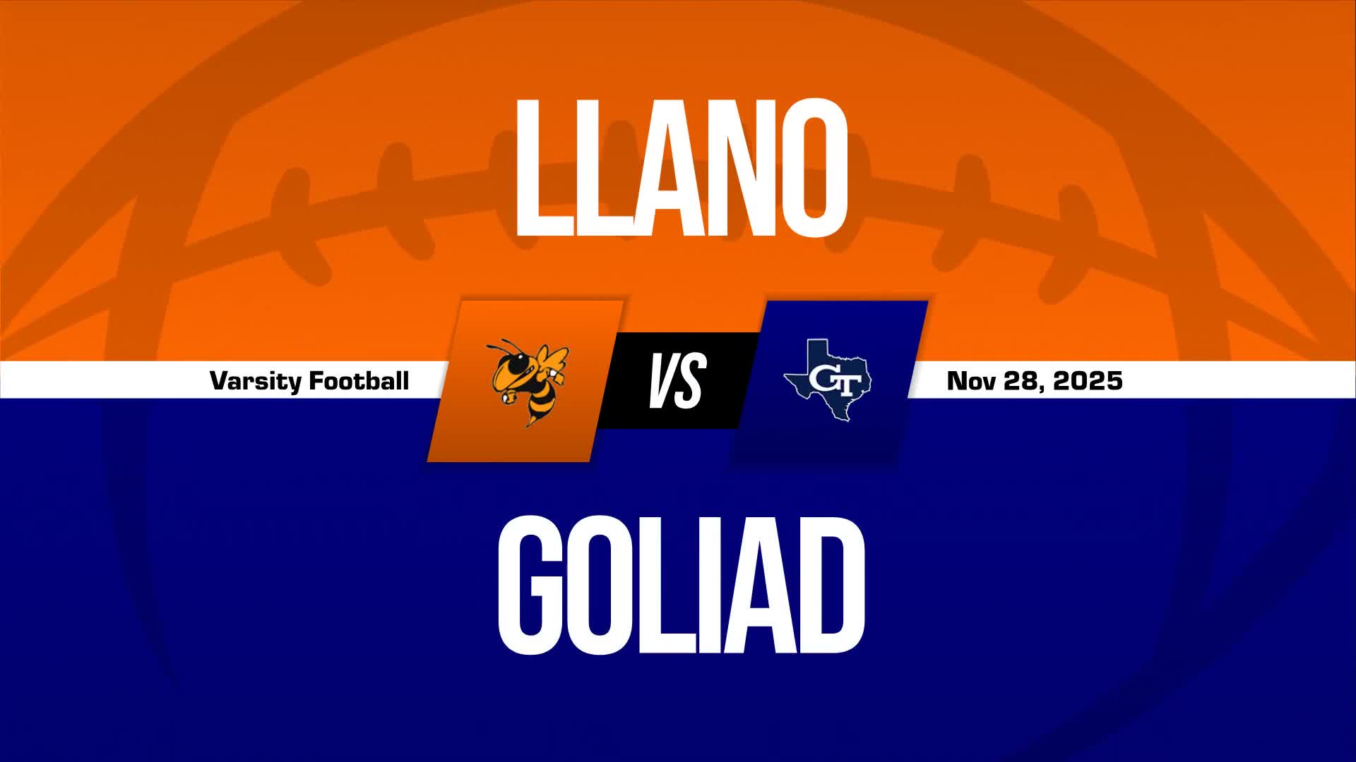 Football Recap: Friday's  Defeat Ends Goliad's Winning Streak + How To Watch
