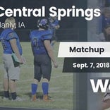 Football Game Recap: Central Springs vs. West Fork