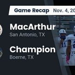 Football Game Preview: Boerne-Champion Chargers vs. MacArthur Brahmas