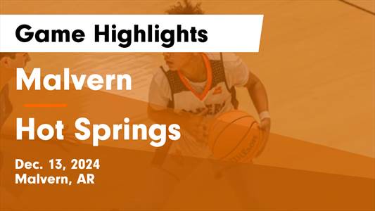 Basketball Game Preview: Malvern Leopards vs. Poyen Indians
