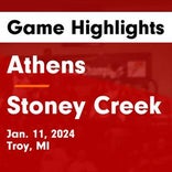 Basketball Game Recap: Athens Red Hawks vs. Stoney Creek Cougars