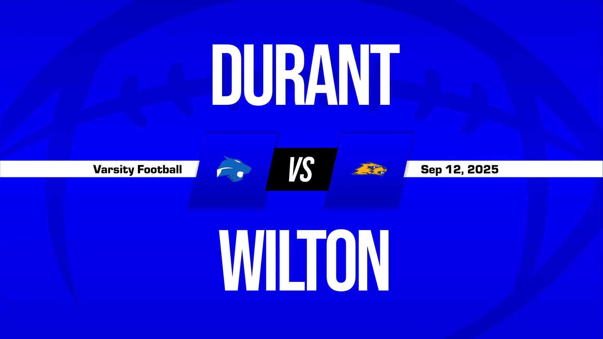 Football Game Preview: Durant Wildcats vs. Sigourney-Keota Cobras