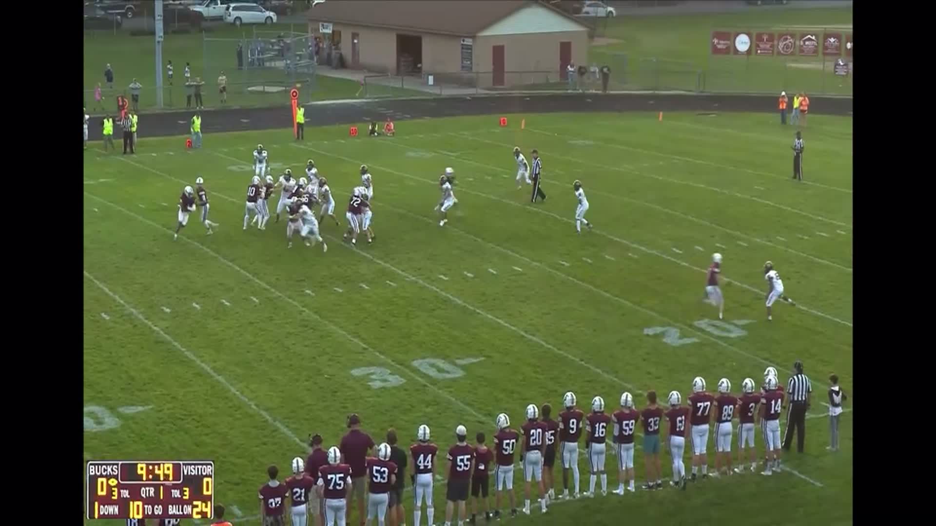 Tyler Baker Game Report: @ Niles