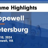 Basketball Game Recap: Petersburg Crimson Wave vs. Hopewell Blue Devils