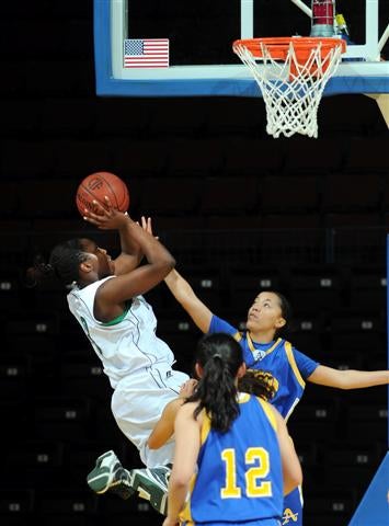St. Mary's senior Chelsea Gray finished stellar career.