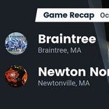 Braintree skates past Newton North with ease