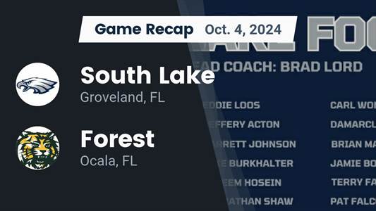 Football Game Preview: Forest Wildcats vs. Lake Minneola Hawks