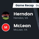 Football Game Preview: McLean vs. Herndon
