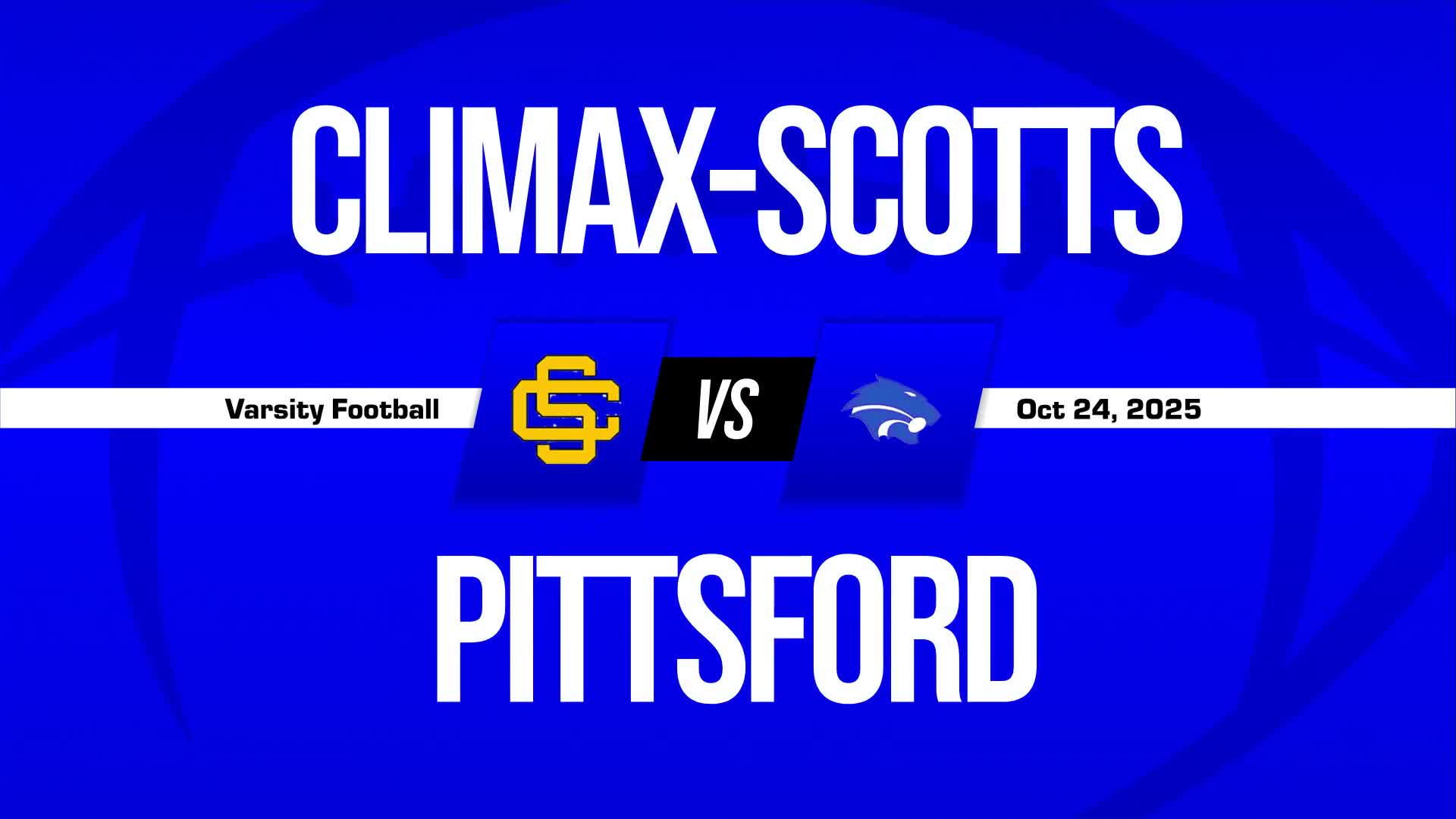 Football Game Preview: Climax-Scotts Panthers vs. Gobles Tigers + How To Watch
