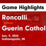 Basketball Game Recap: Guerin Catholic Golden Eagles vs. Roncalli Royals