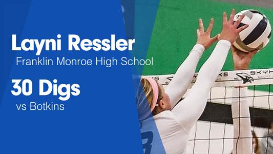Softball Recap: Layni Ressler can't quite lead Franklin Monroe o