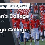 Football Game Recap: Gonzaga Eagles vs. St. John&#39;s Cadets