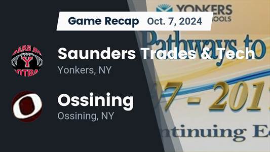 Football Recap: Ossining's Rushing Attack Does It Again