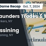 Football Recap: Ossining's Rushing Attack Does It Again