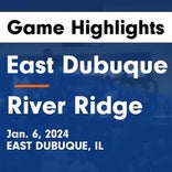 Basketball Game Recap: East Dubuque Warriors vs. River Ridge/Scales Mound Wildcats