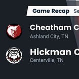 Football Game Recap: Cheatham County Central Cubs vs. Stewart County Rebels