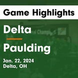 Basketball Game Recap: Delta Panthers vs. Swanton Bulldogs