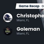Football Game Recap: Goleman Gators vs. Columbus Explorers