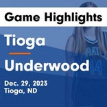 Basketball Game Recap: Tioga Pirates vs. Central McLean [Turtle Lake-Mercer/Underwood/McClusky] Cougars