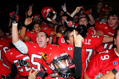 Chaparral players thoroughly enjoyed their victory on Friday but now must prepare for 13-0 Cienega.