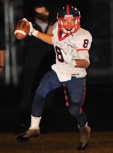 Centennial's Jalen Ortiz brought his
team back from a 17-0 deficit.
