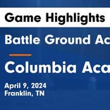 Soccer Game Preview: Columbia Academy Heads Out