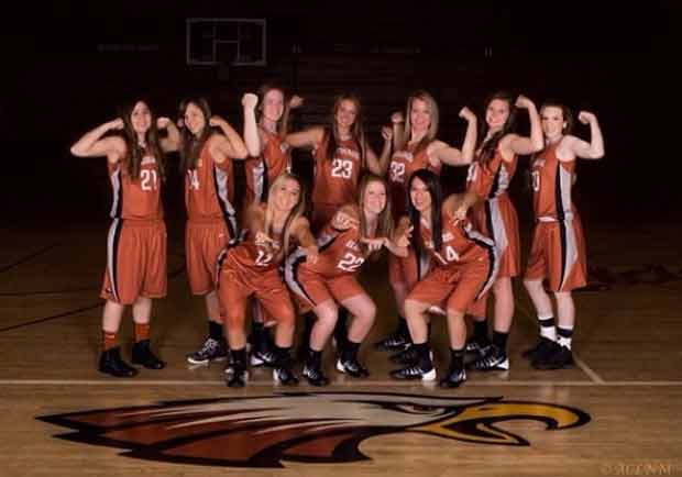 The Eldorado girls basketball team doesn't slow down for anybody.