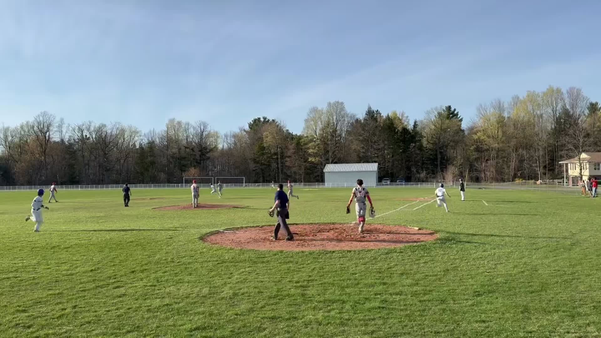 Baseball Recap: Peru Beats Ausable Valley for Their 12th Straigh