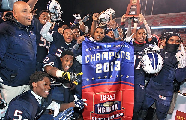 Mallard Creek hopes to hoist another state championship banner at the conclusion of the 2014 season.