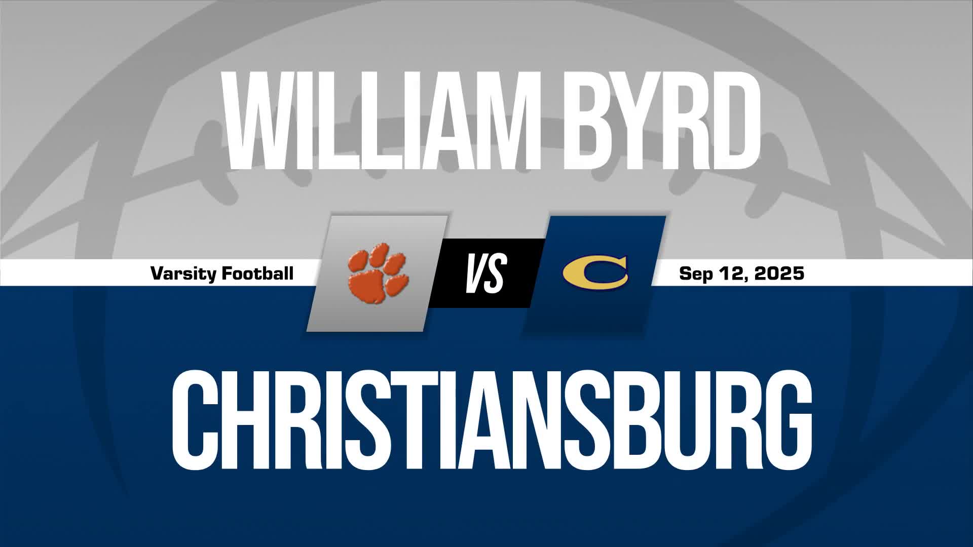 Football Game Preview: William Byrd Terriers vs. Radford Bobcats