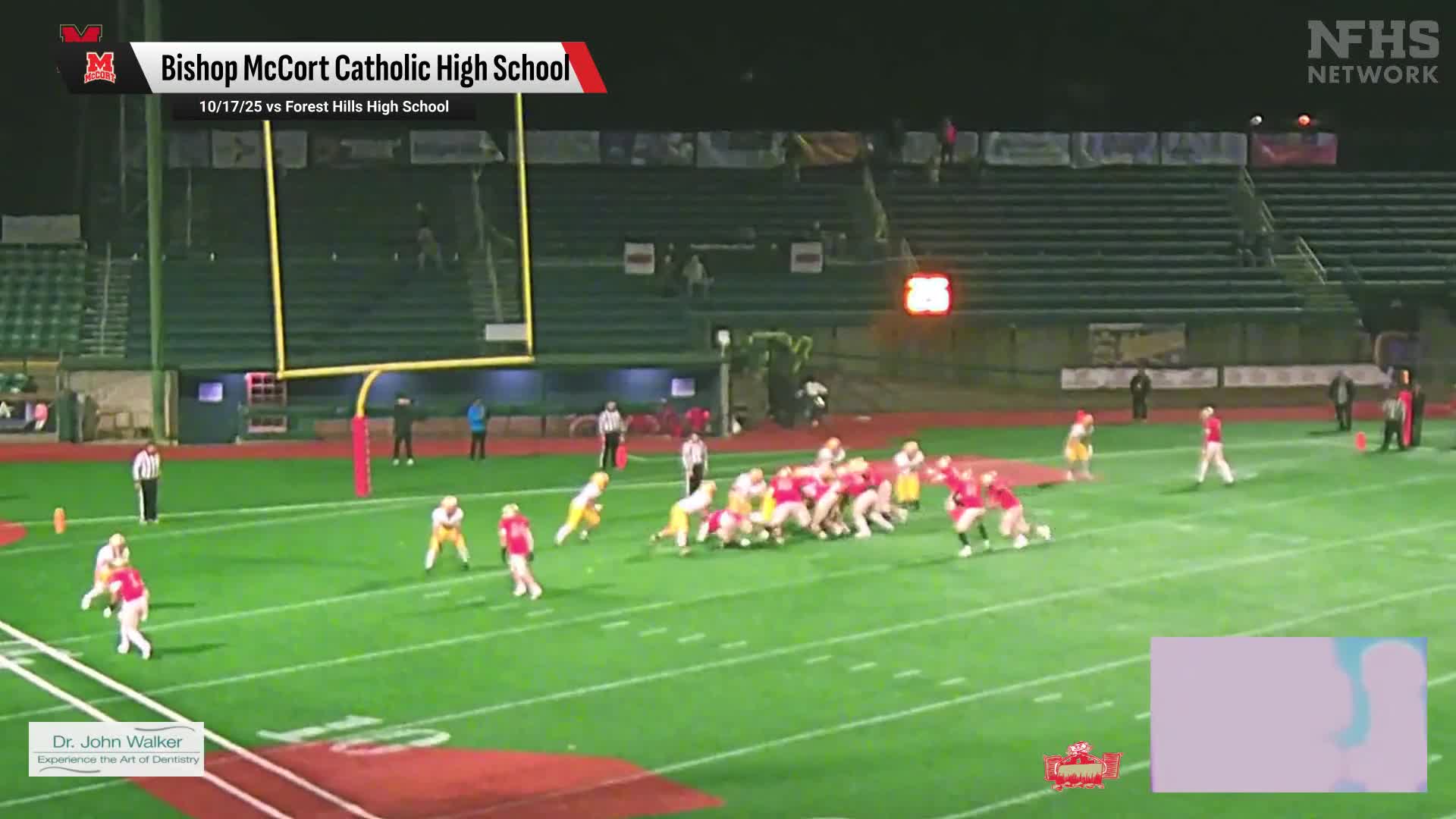 Football Recap: Bishop Mccort Piles Up the Points Against Bald Eagle Area + How To Watch
