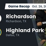 Football Game Recap: Richardson Eagles vs. Highland Park Scots