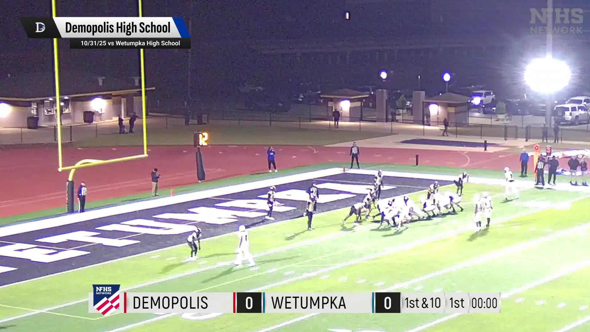 Football Recap: Demopolis Takes a Loss