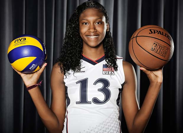 Danielle Cuttino is an international-caliber volleyball star at Ben Davis High. And don't sell her short in basketball, either.