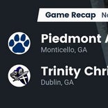 Football Game Recap: Trinity Christian Crusaders vs. Piedmont Academy Cougars