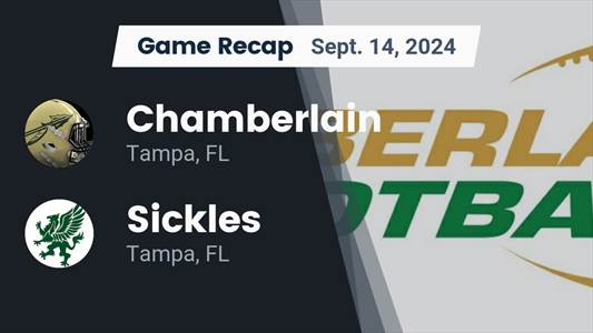 Football Recap: Chamberlain Skates Past Sickles with Ease