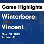 Winterboro piles up the points against Vincent