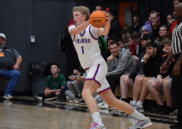 The younger brother of NBA rookie sensation Kon Knueppel, Kager Knueppel scored 22 points and grabbed 11 boards in Wisconsin Lutheran's win over Pike at the Kevin Brown Memorial Tournament of Champions in Illinois. (PHOTO: Wendy McGlothlin)