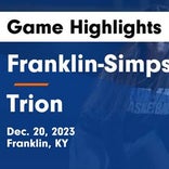 Basketball Game Recap: Trion Bulldogs vs. Franklin-Simpson Wildcats