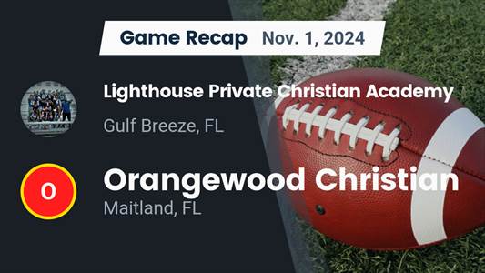Football Recap: Lighthouse Private Christian Academy Extends Win