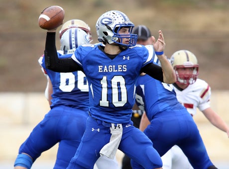 Jake Hubenak came back from a devastating ACL tear as a junior to account for more than 4,500 yards and 55 touchdowns for Georgetown's football team. 