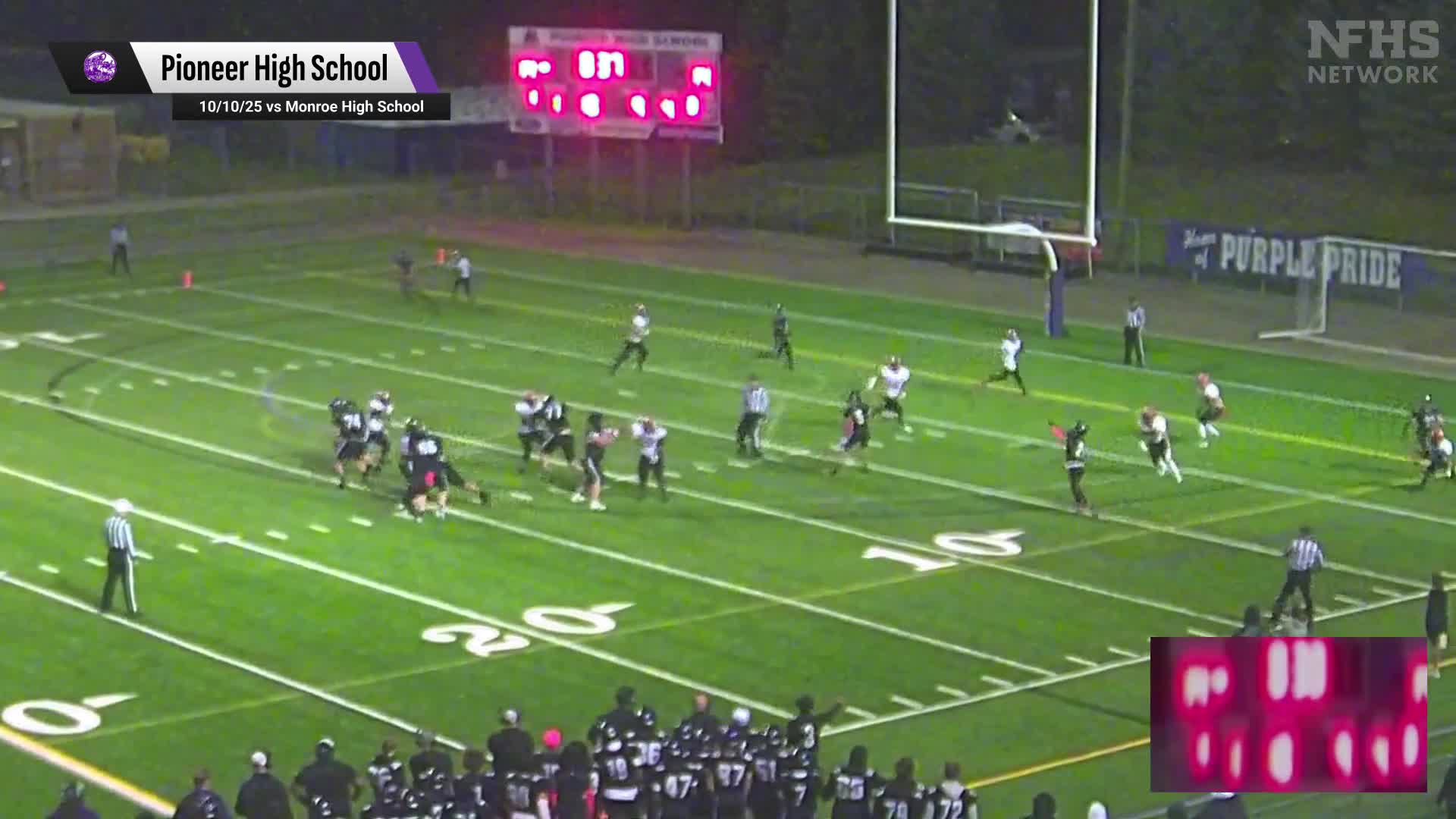 Football Recap: Pioneer Has No Trouble Against Pinckney + How To Watch