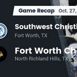 Football Game Recap: Fort Worth Christian Cardinals vs. All S Saints