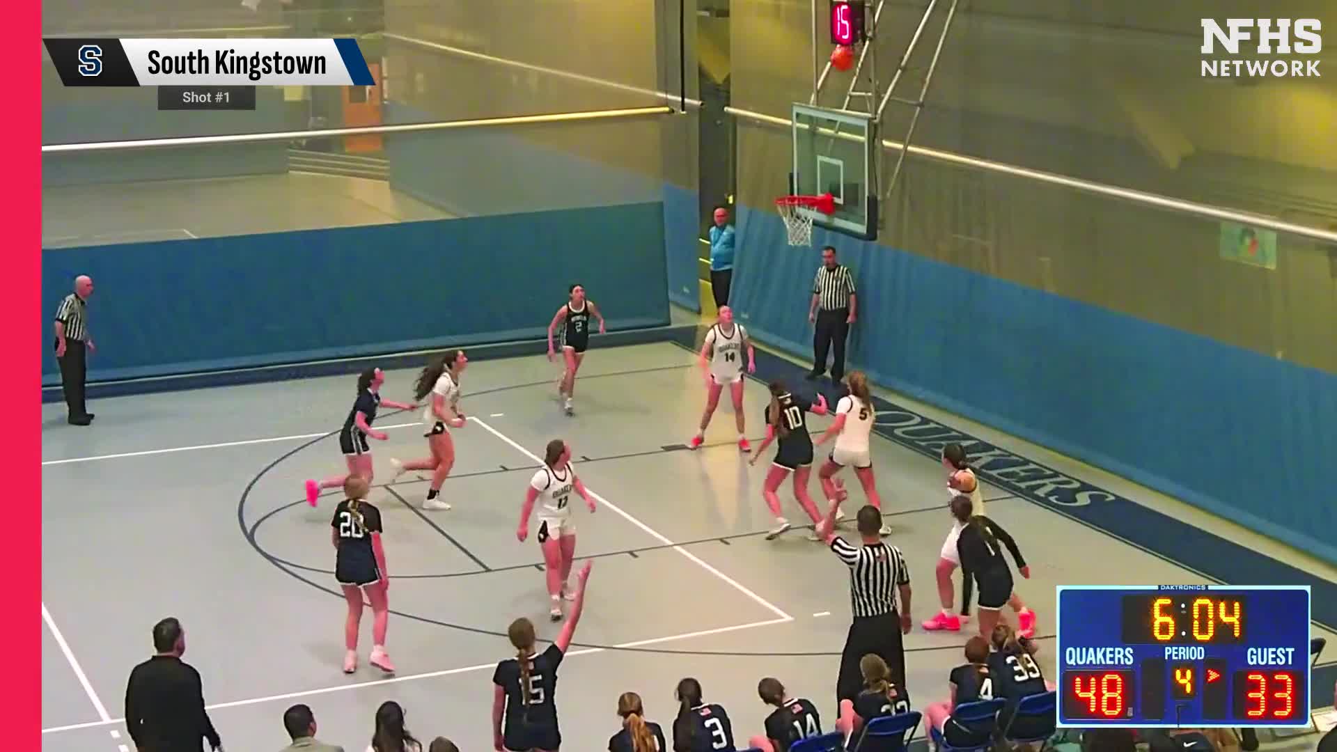 Basketball Recap: South Kingstown Takes Loss Despite Strong  Performances from  Chloe Quirk and  Jade Holland + How To Watch