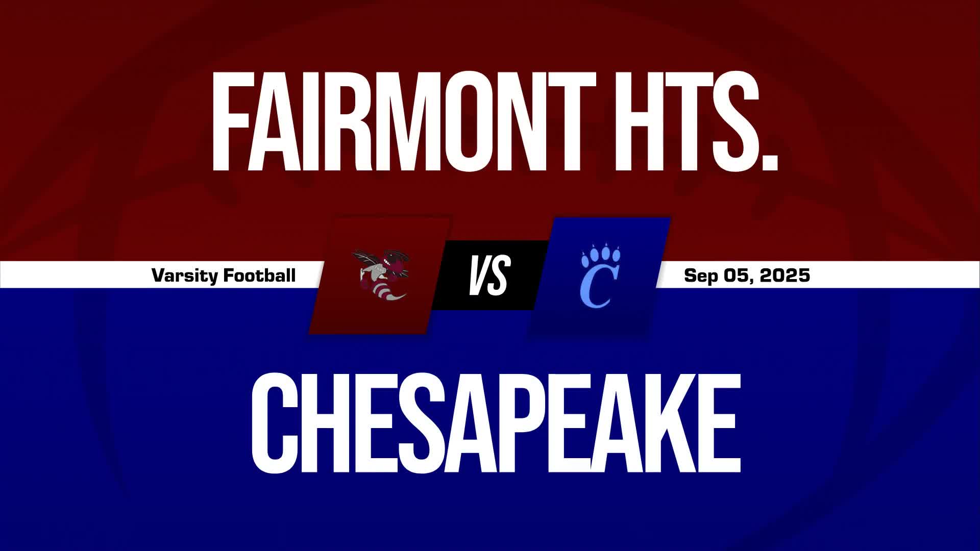 Football Recap: Chesapeake Piles Up the Points Against First Sta