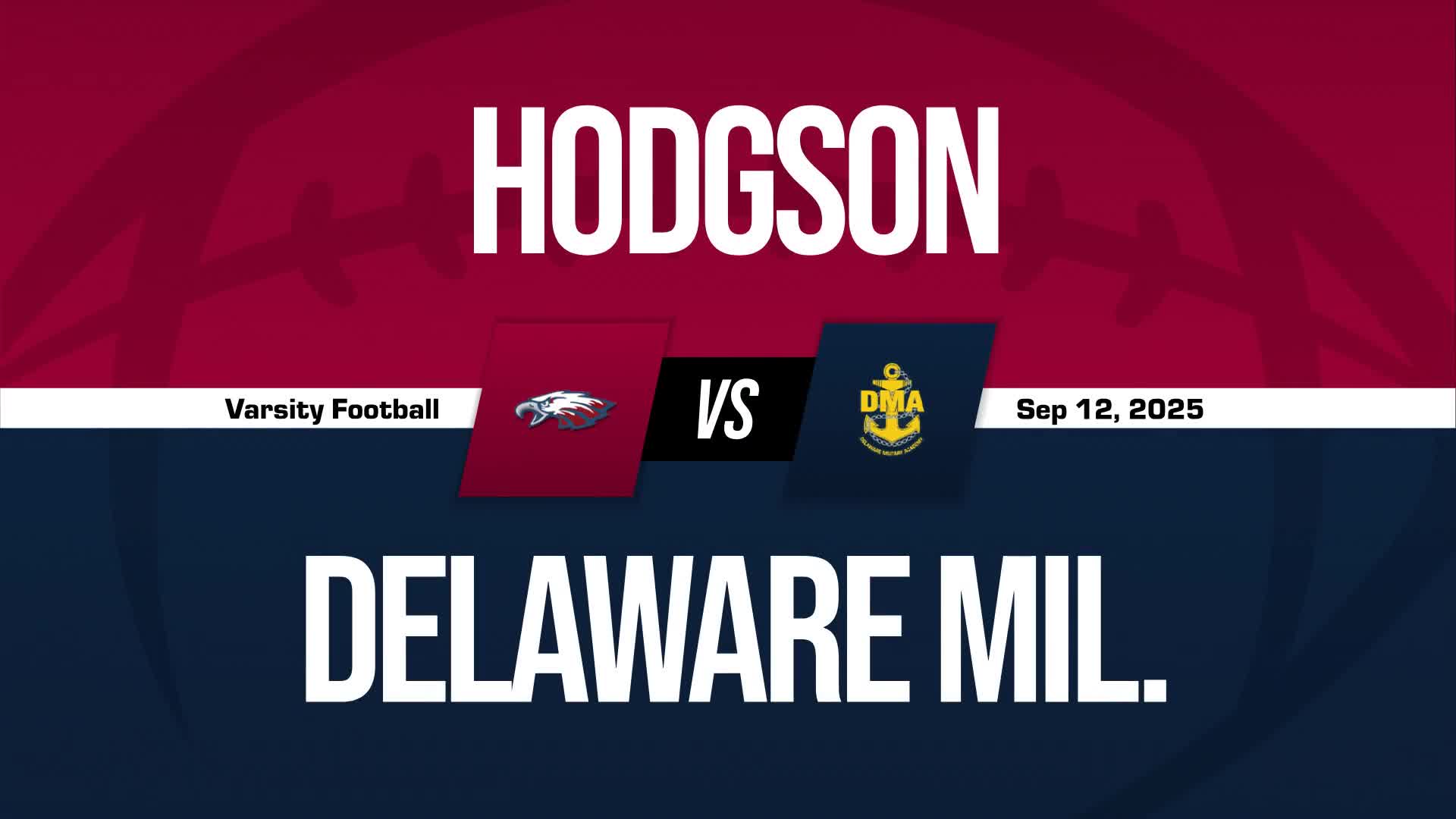 Football Game Preview: Delaware Military Academy Seahawks vs. St. Mark's Spartans + How To Watch