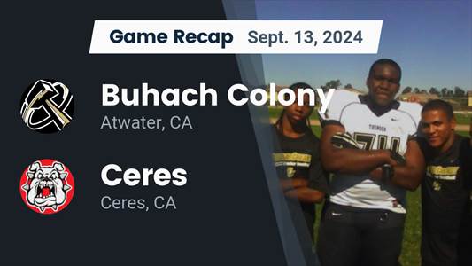 Football Game Preview: Buhach Colony Thunder vs. Golden Valley C