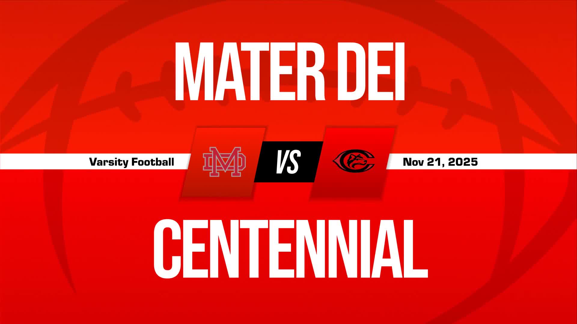 Football Recap: Centennial Picks Up Tenth Consecutive  Win + How To Watch