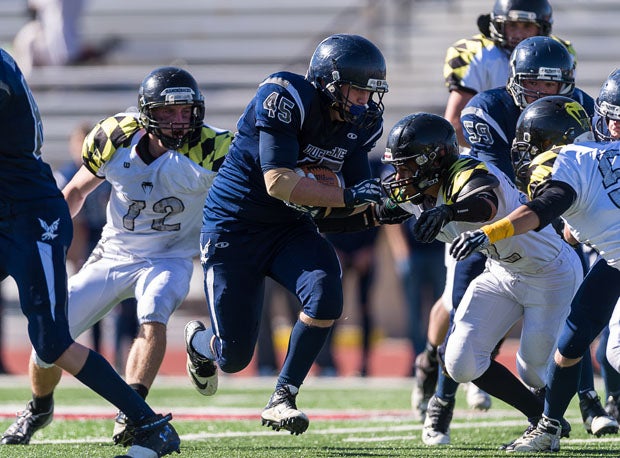 Matt Dye led Duchesne to a 14-13 win over Rich and with it another state 1A title and a 47th straight victory. 