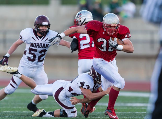 Jared Schiess led Manti which was trying to win its third straight state title. 